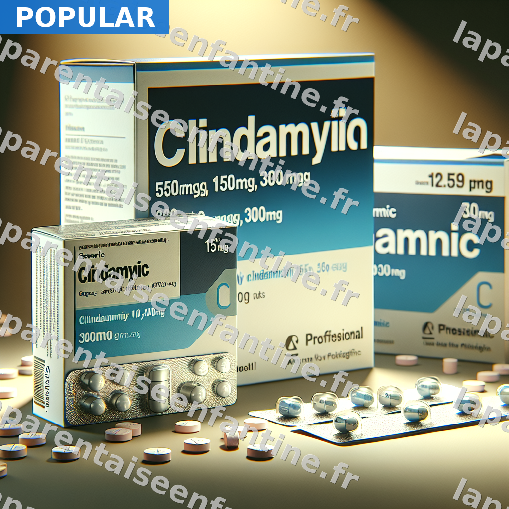 Clindamycine 300mg en France : comparatif des pharmacies en ligne